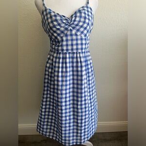 🧺Old navy plaid midi dress🧺